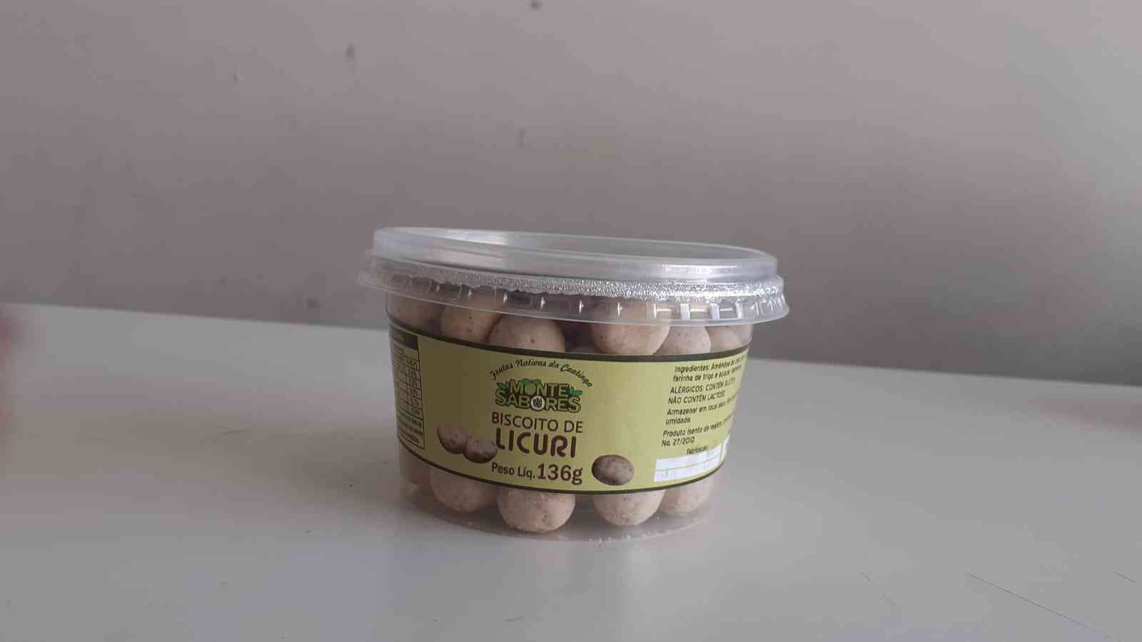 Biscoito de licuri de 136g