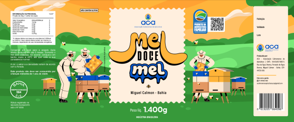 MEL  GARRAFA PL�STICA  1.400 GRAMAS