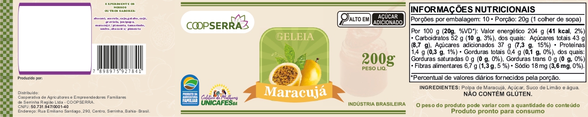 Geleia de Maracuj�